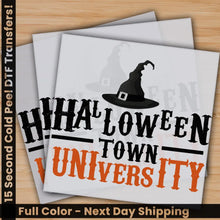 Load image into Gallery viewer, Halloween Town University Ready to Press Personalized Gifts Sublimation DTF Prints Trendy DTF Prints Ready for Press
