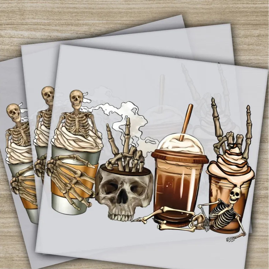Halloween Transfers Ready to Press Personalized DTF Transfers For Family Gifts Heat Press DTF Transfers