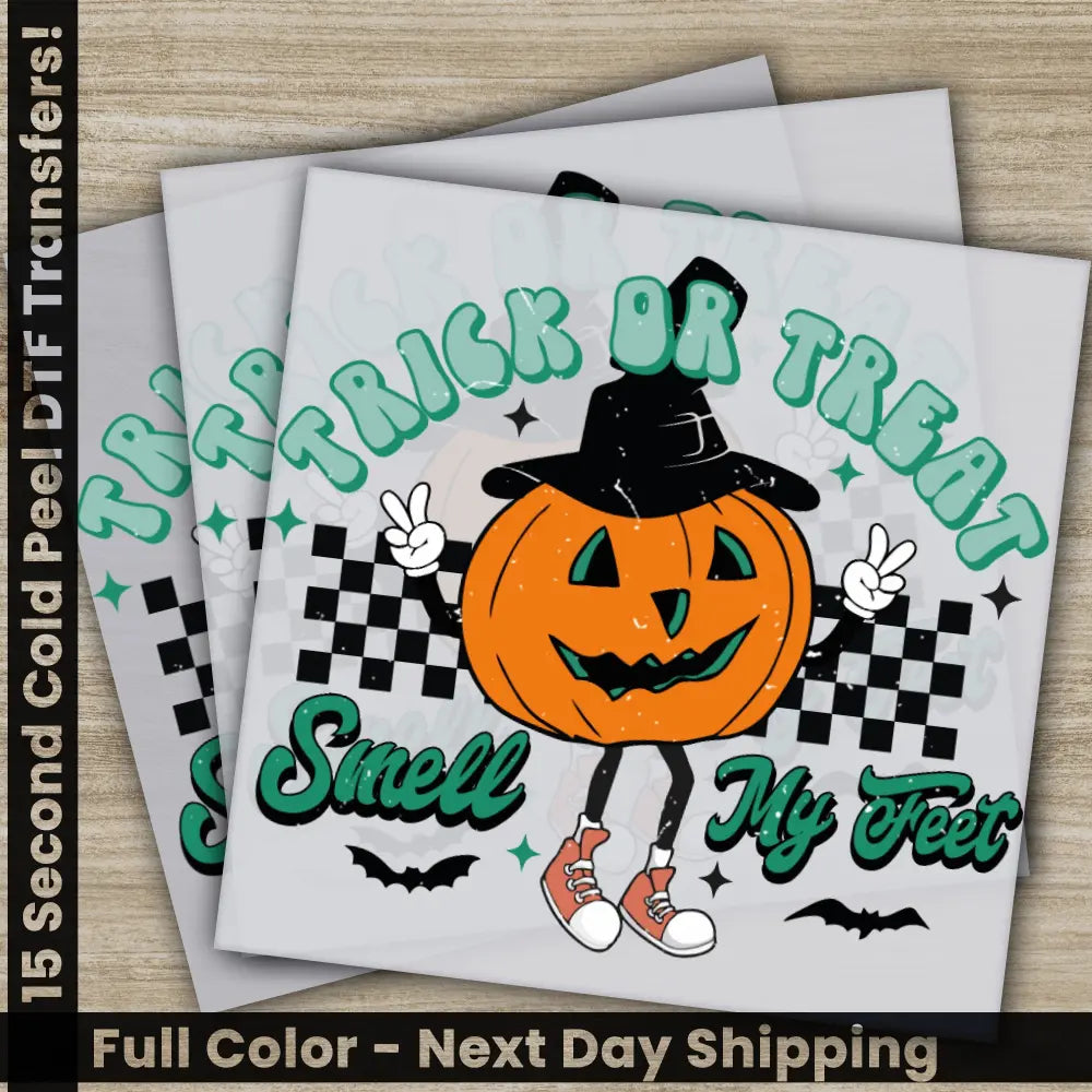 Halloween Transfers Ready to Press Personalized DTF Transfers For Family Gifts Heat Press DTF Transfers
