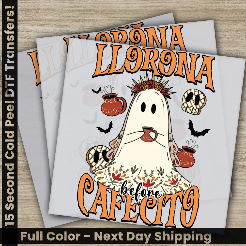 Halloween Transfers Ready to Press Personalized DTF Transfers For Family Gifts Heat Press DTF Transfers