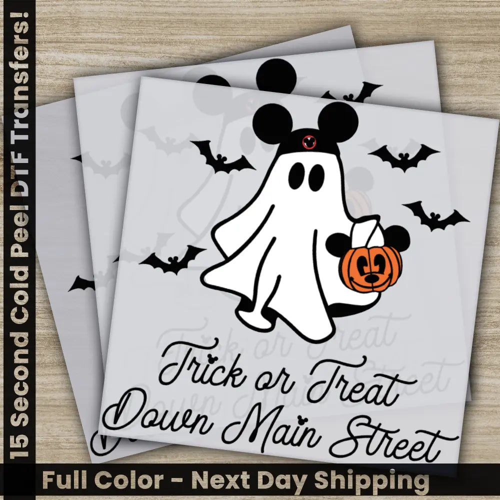 Halloween Transfers Ready to Press Personalized DTF Transfers For Family Gifts Heat Press DTF Transfers