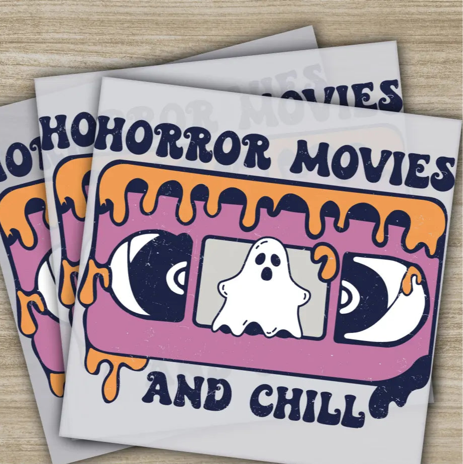 Halloween Transfers Ready to Press Personalized DTF Transfers For Family Gifts Heat Press DTF Transfers