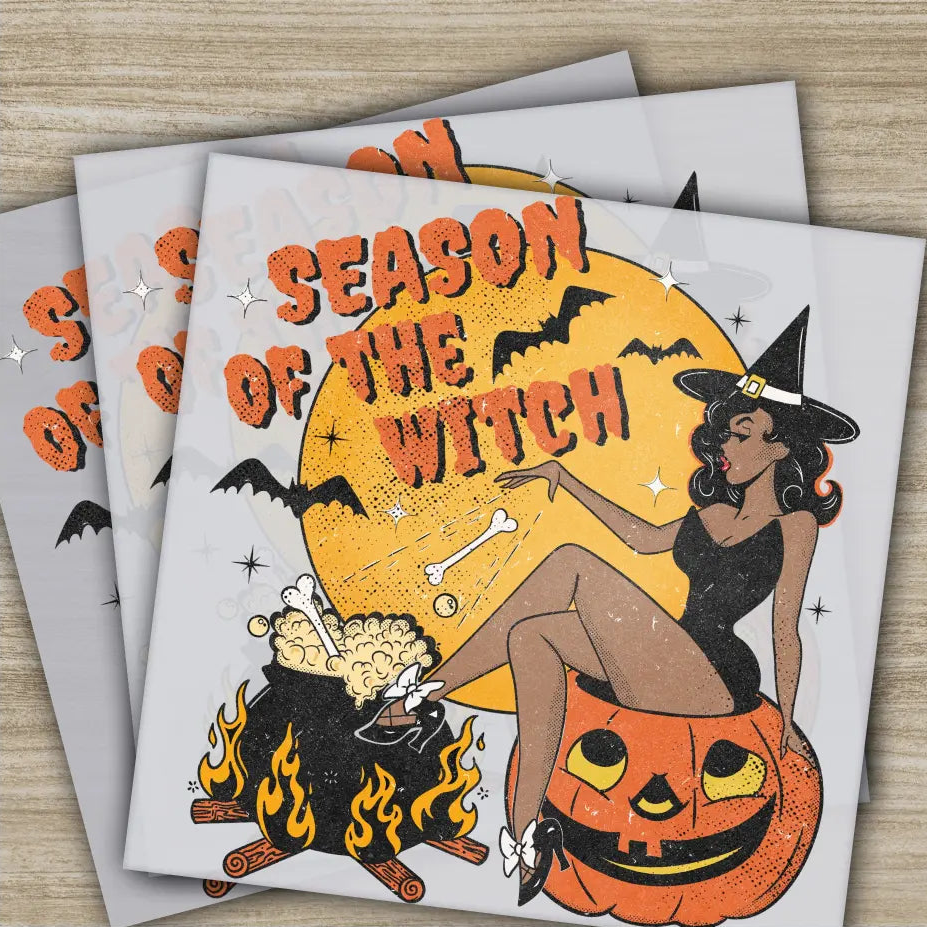Halloween Transfers Ready to Press Personalized DTF Transfers For Family Gifts Heat Press DTF Transfers