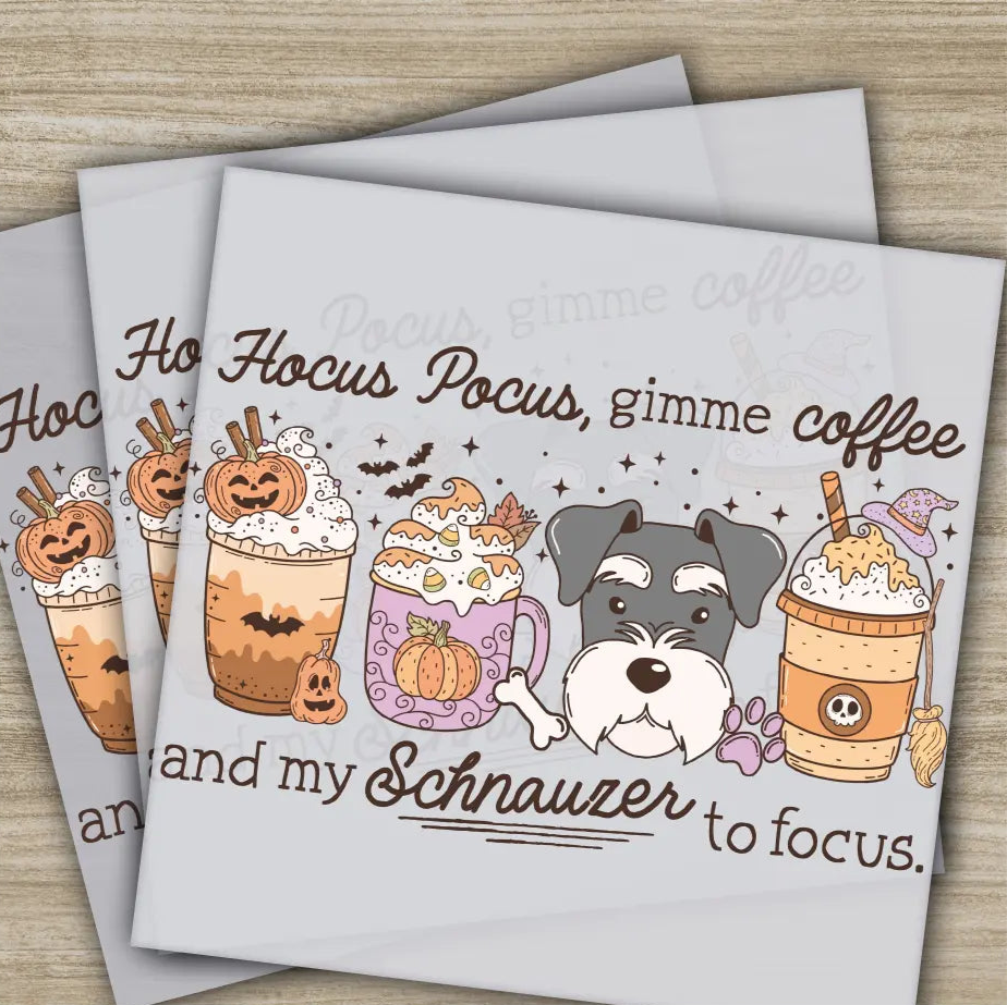 Halloween Transfers Ready to Press Personalized DTF Transfers For Family Gifts Heat Press DTF Transfers