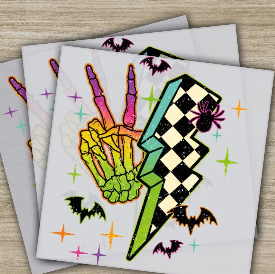 Halloween Transfers Ready to Press Personalized DTF Transfers For Family Gifts Heat Press DTF Transfers
