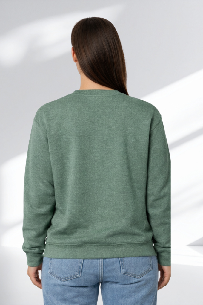 Heather Dark Green back
