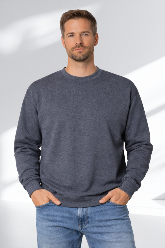 Heather Dark Navy front