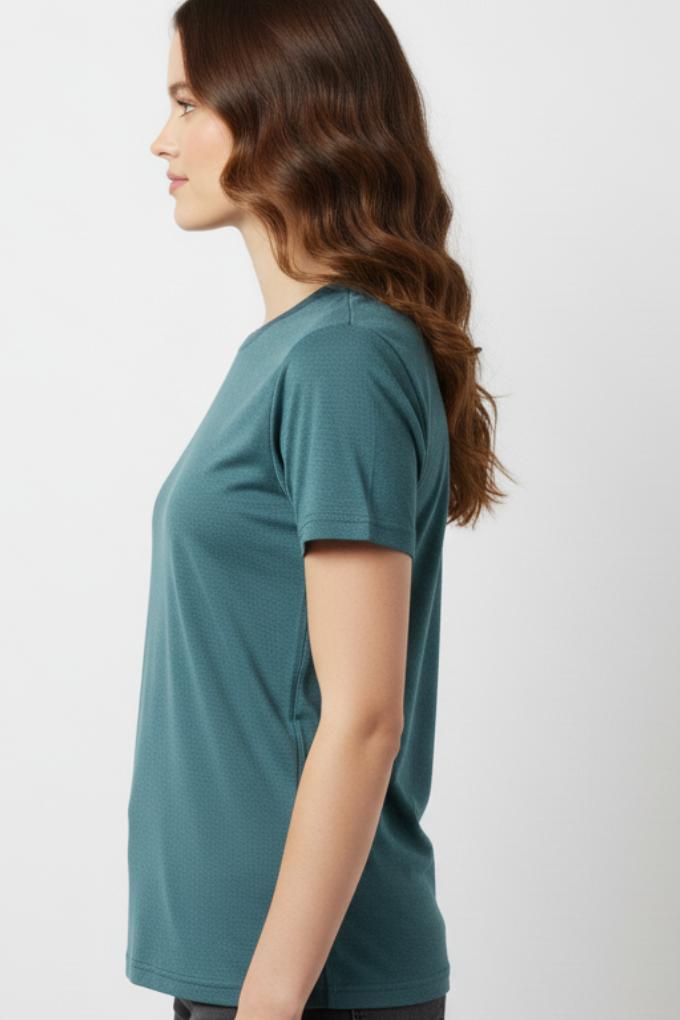 Heather Deep Teal arm