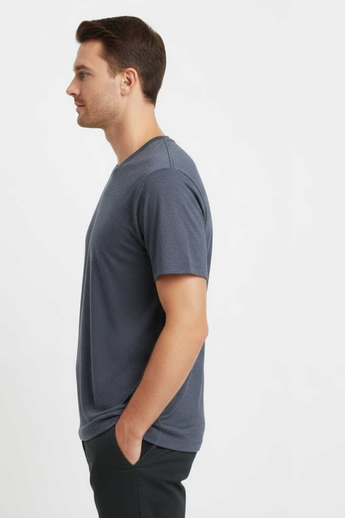 Heather Midnight Navy arm