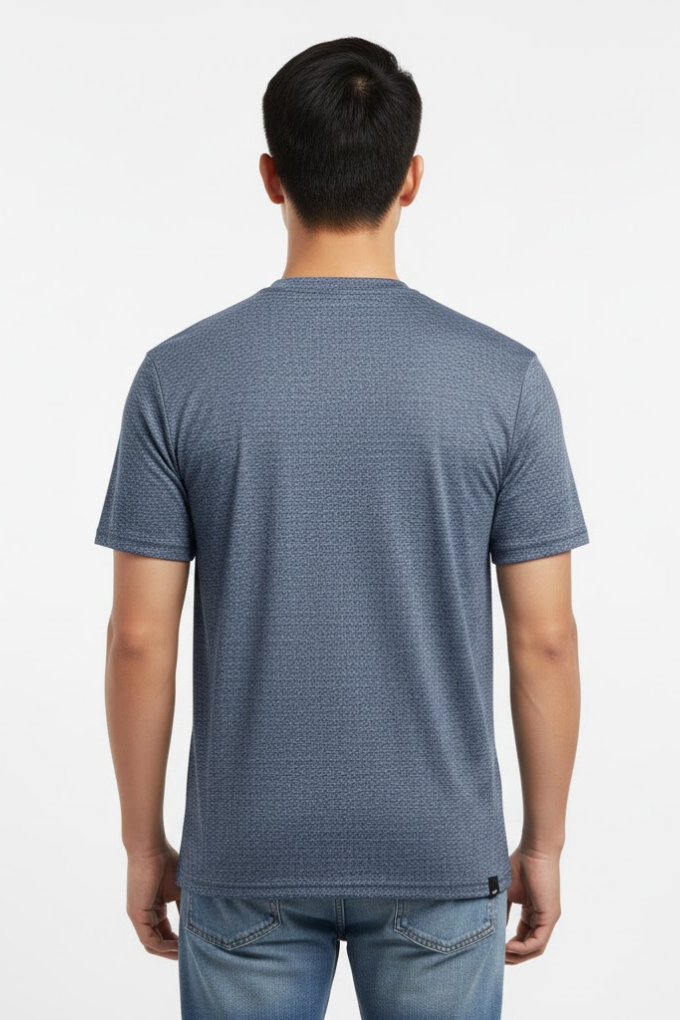 Heather Navy back