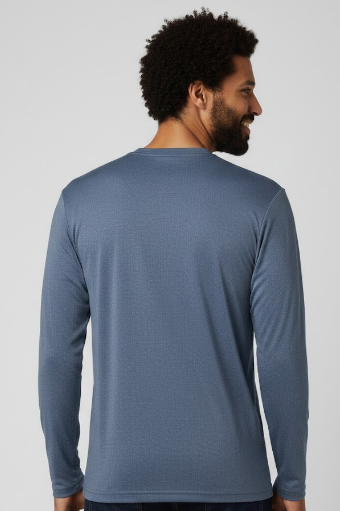 Heather Navy back