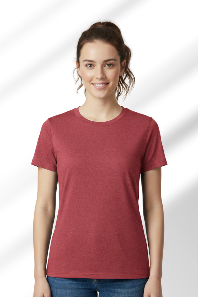 Heather Red front
