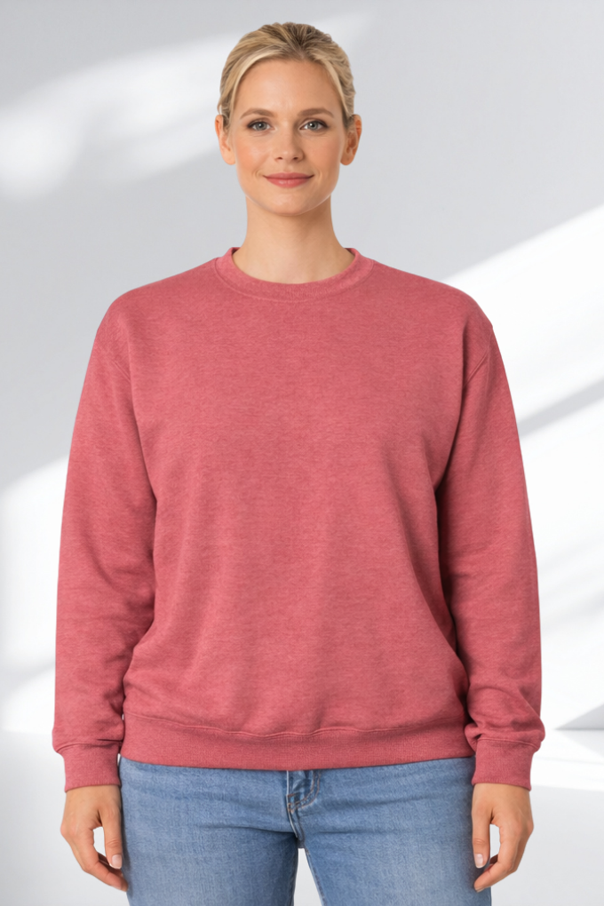 Heather Scarlet Red front