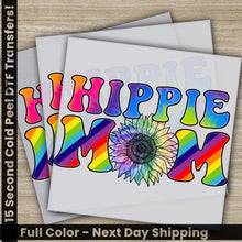 Load image into Gallery viewer, Hippie Mom Ready to Press Personalized DTF Transfers Heat Press DTF Transfer
