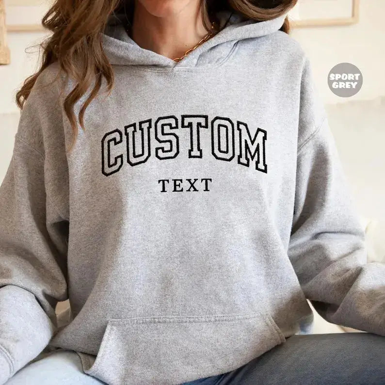 Custom Embroidered Hoodies
