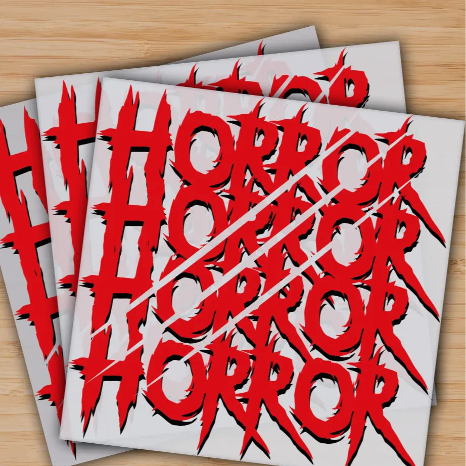 Horror Halloween Ready to Press Personalized Gifts Sublimation DTF Prints Trendy DTF Prints Ready for Press High