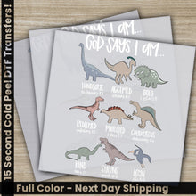 Load image into Gallery viewer, a bunch of dinosaurs that are on a piece of paper
