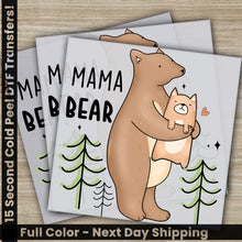 Load image into Gallery viewer, a couple of cards with a bear and a cat
