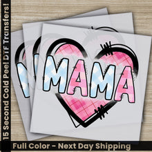 Load image into Gallery viewer, a picture of a picture of a heart with the word mama in it
