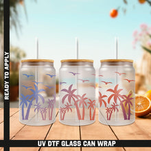 Load image into Gallery viewer, a group of three glasses sitting on top of a wooden table
