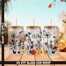 Load image into Gallery viewer, a group of three glasses sitting on top of a wooden table
