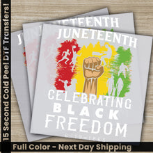 Load image into Gallery viewer, a set of three greeting cards featuring a fist of protest
