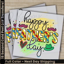 Load image into Gallery viewer, two greeting cards with the words happy father&#39;s day
