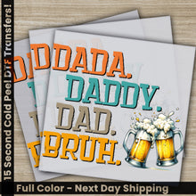 Load image into Gallery viewer, a father&#39;s day card with two mugs of beer
