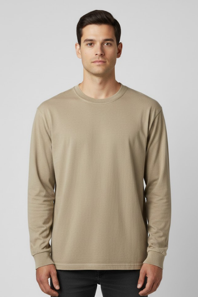 Khaki front