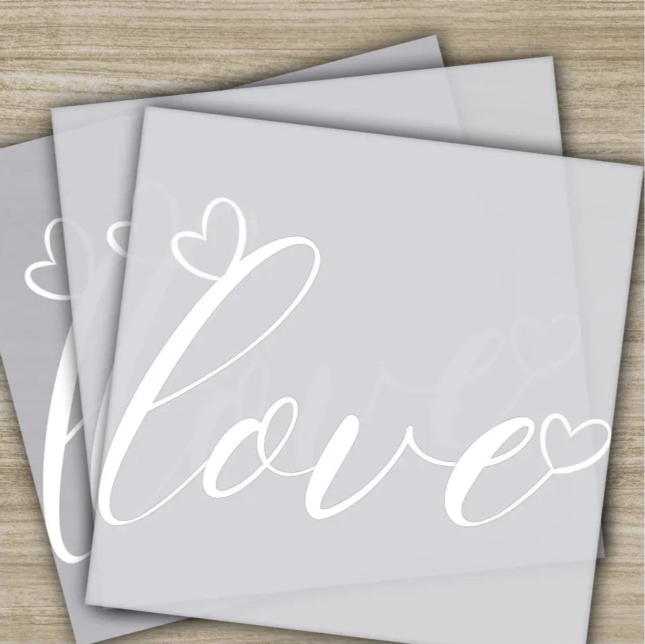 Love Little Hearts Ready to Press Personalized DTF Transfers Valentines Gifts High Quality Heat Press DTF Transfers