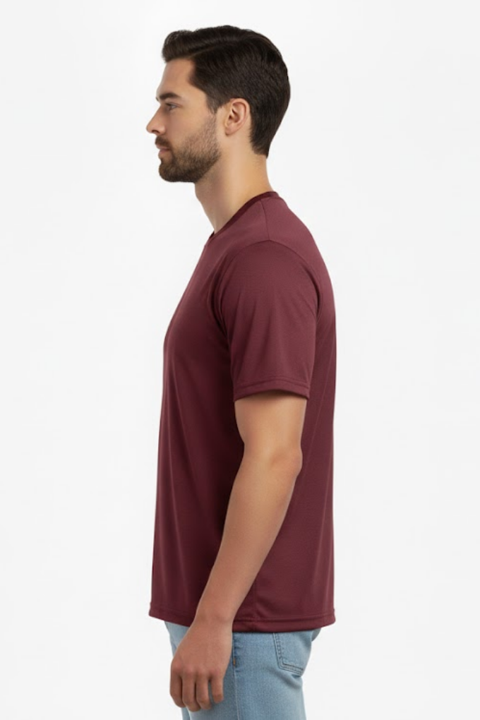 Maroon arm