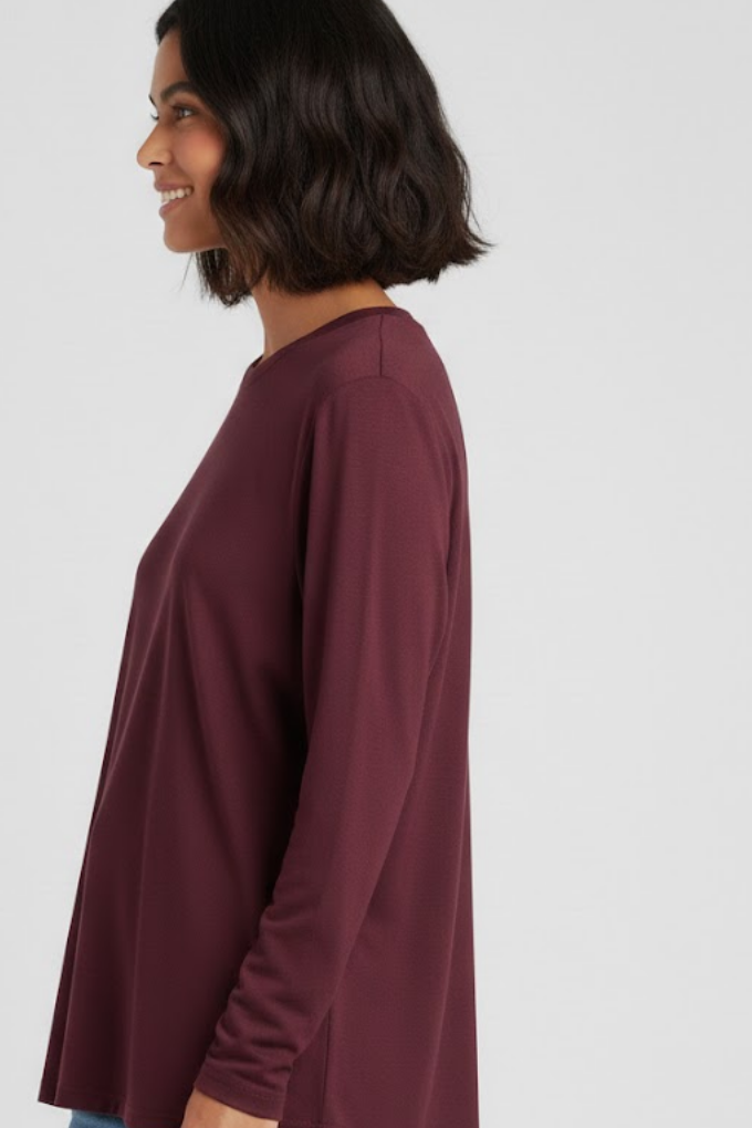 Maroon arm