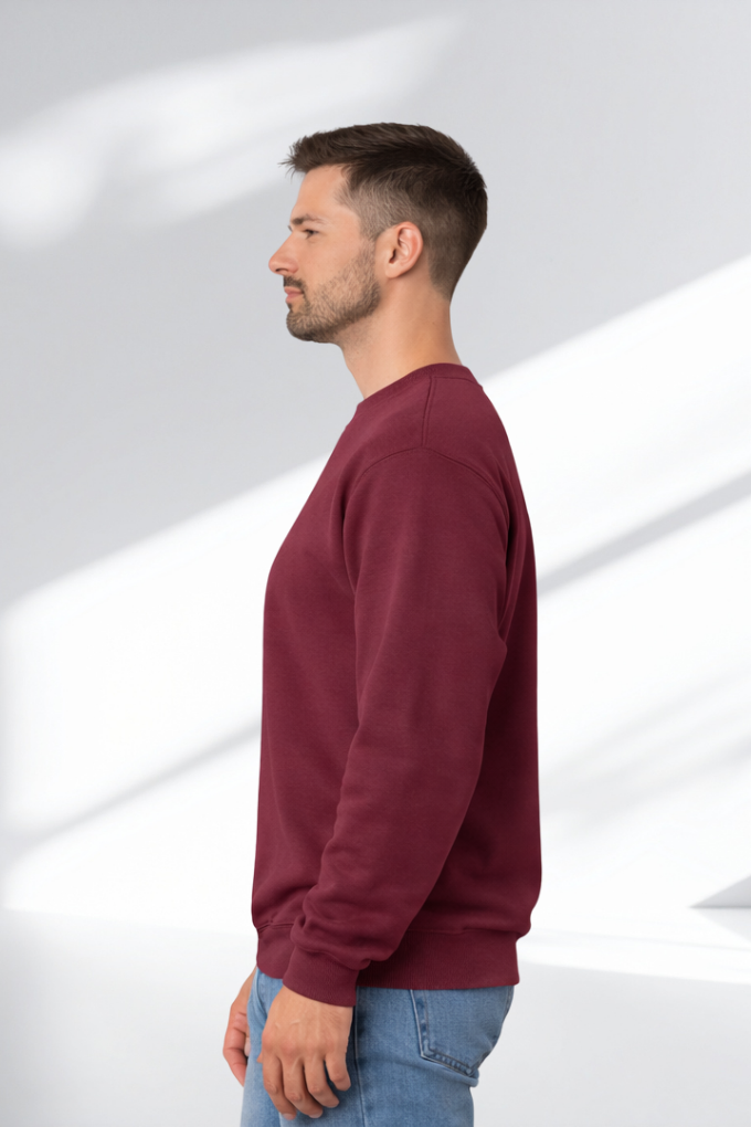 Maroon arm