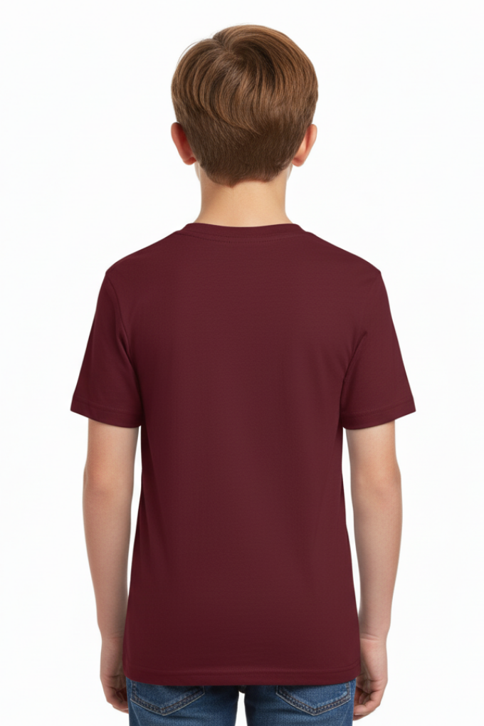 Maroon back