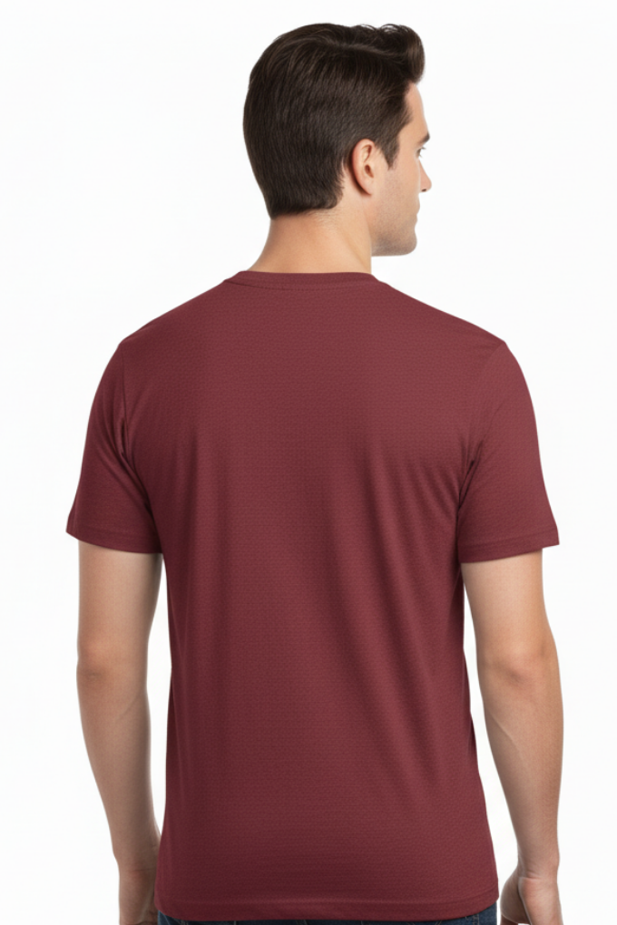 Maroon back