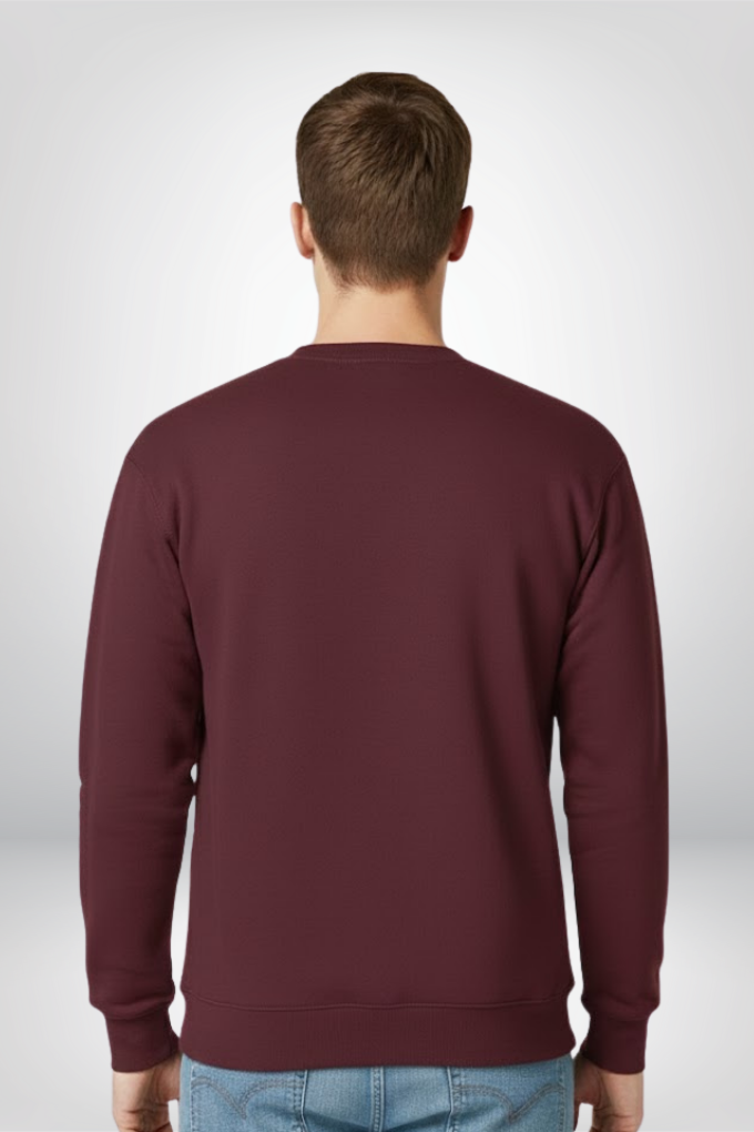 Maroon back
