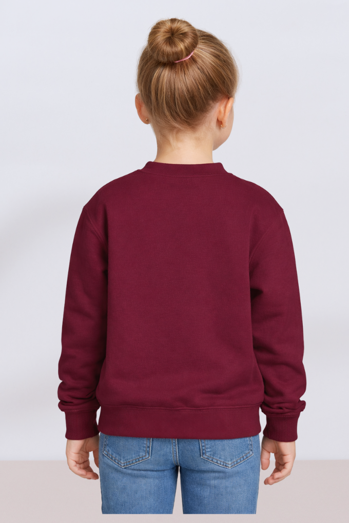 Maroon back