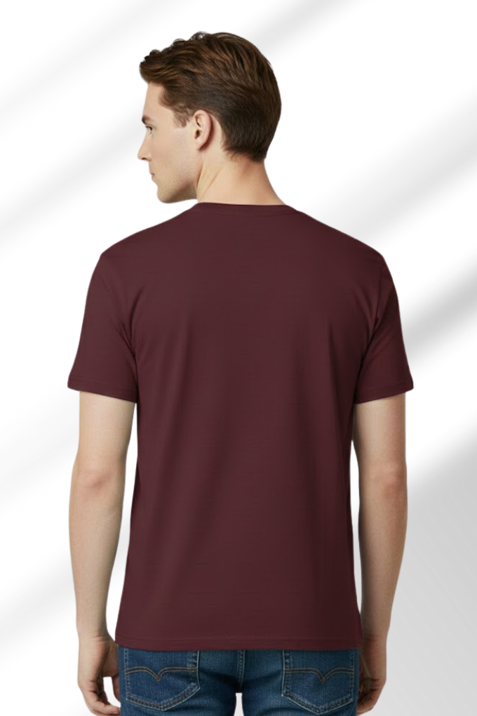 Maroon back