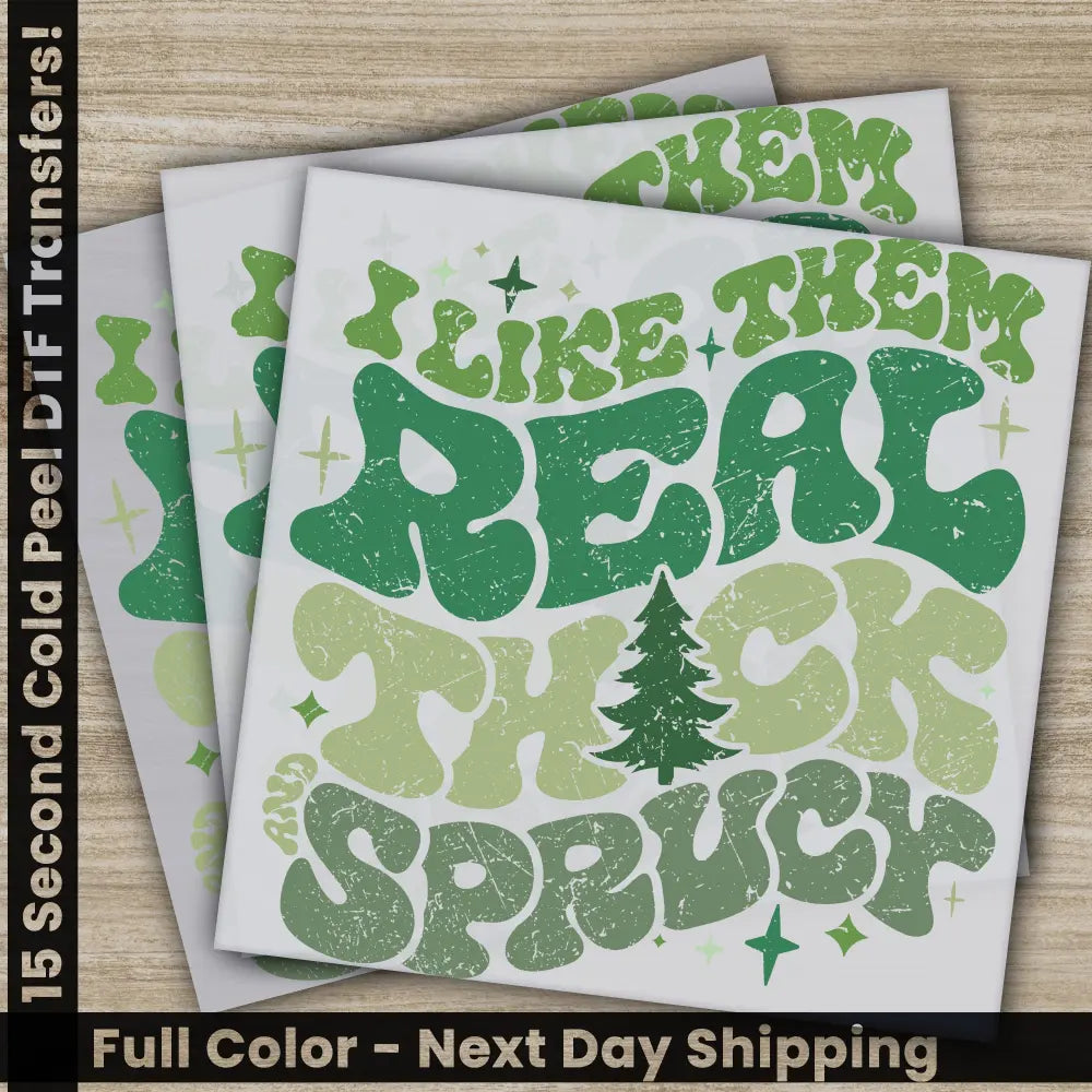 Merry Christmas DTF Transfers Ready to Press Personalized Gifts Direct to Film Sublimation Screen Prints Fast Shipping