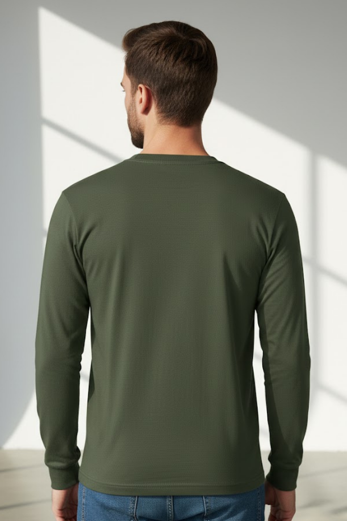 Military Green back