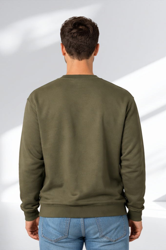 Military Green back