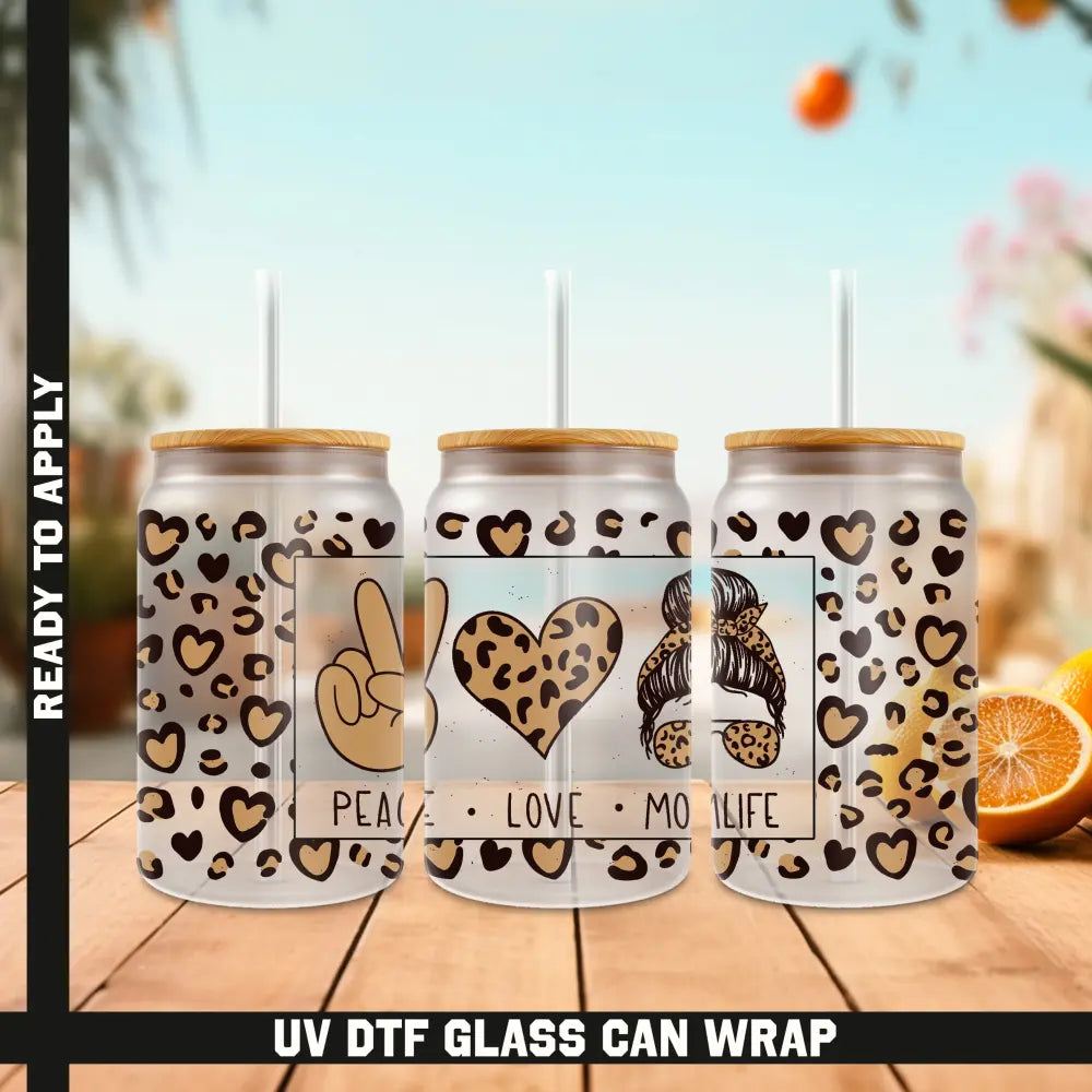 Momlife Ready To Apply UV DTF 16oz cup Wrap