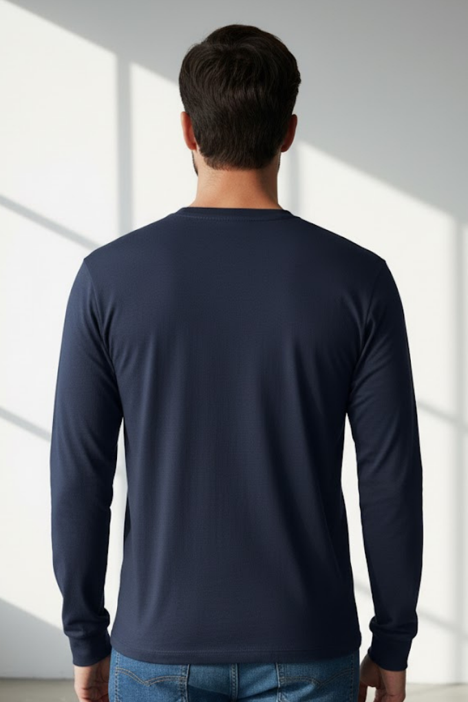 Navy back
