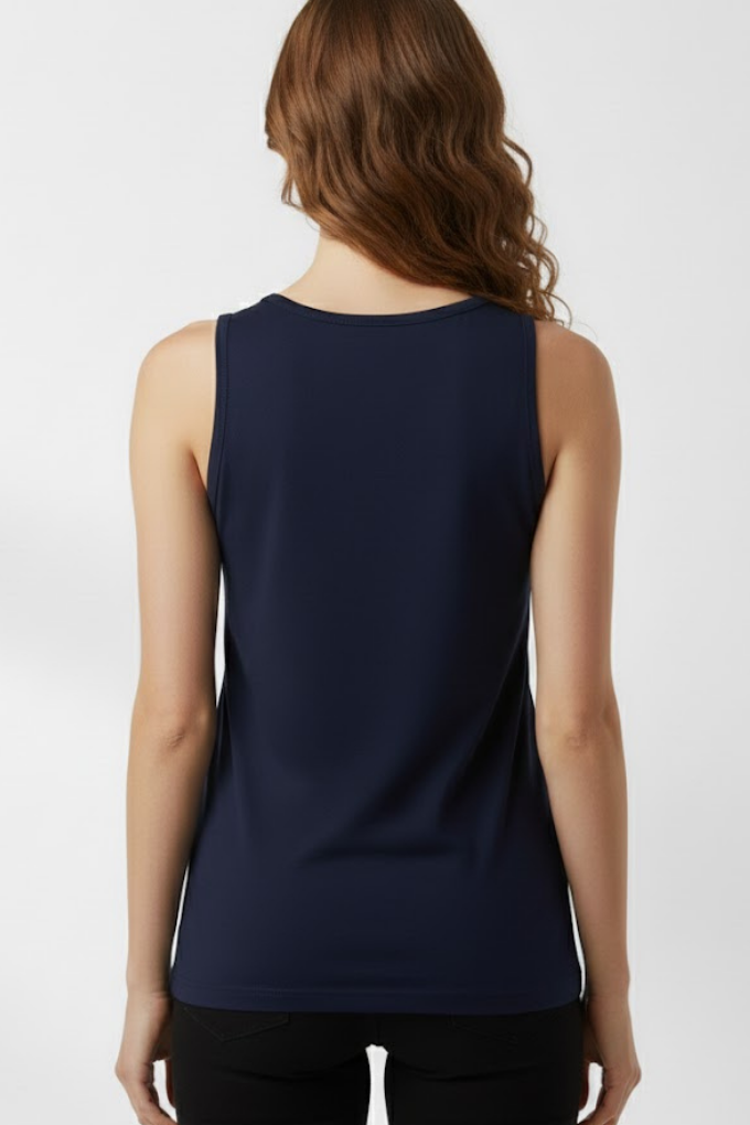Navy back