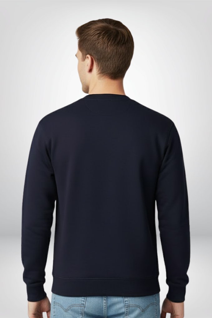 Navy back