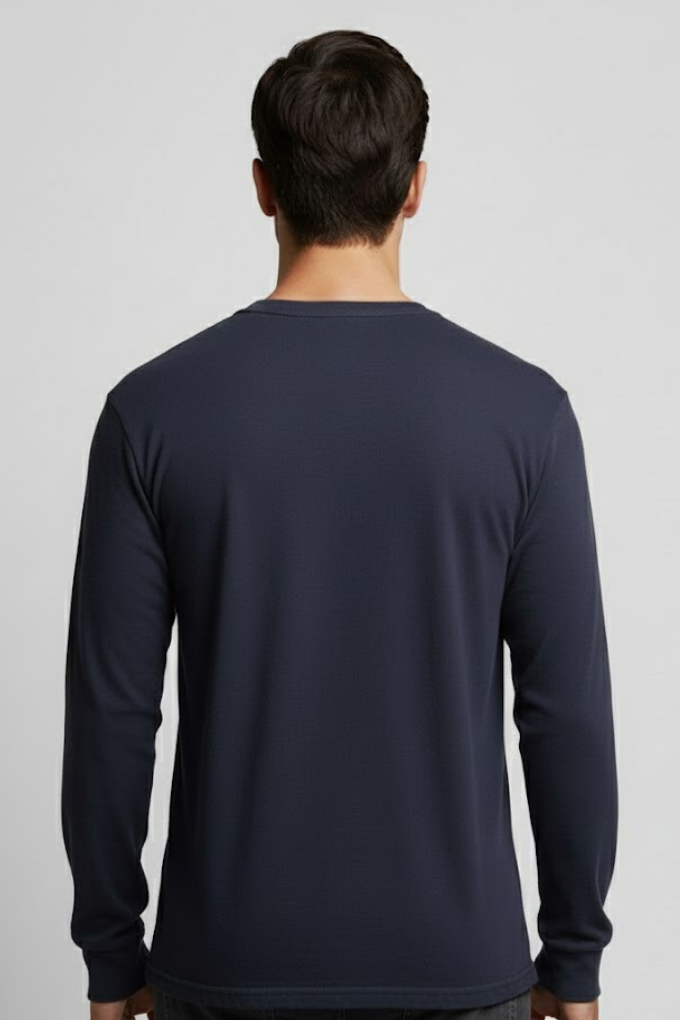 Navy back