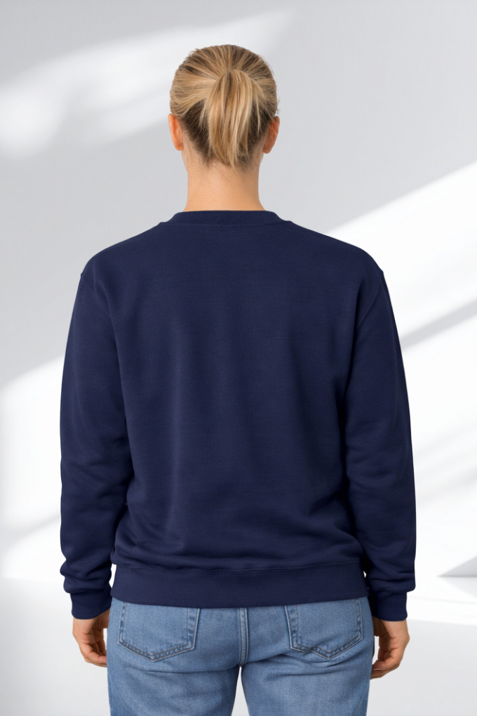 Navy back