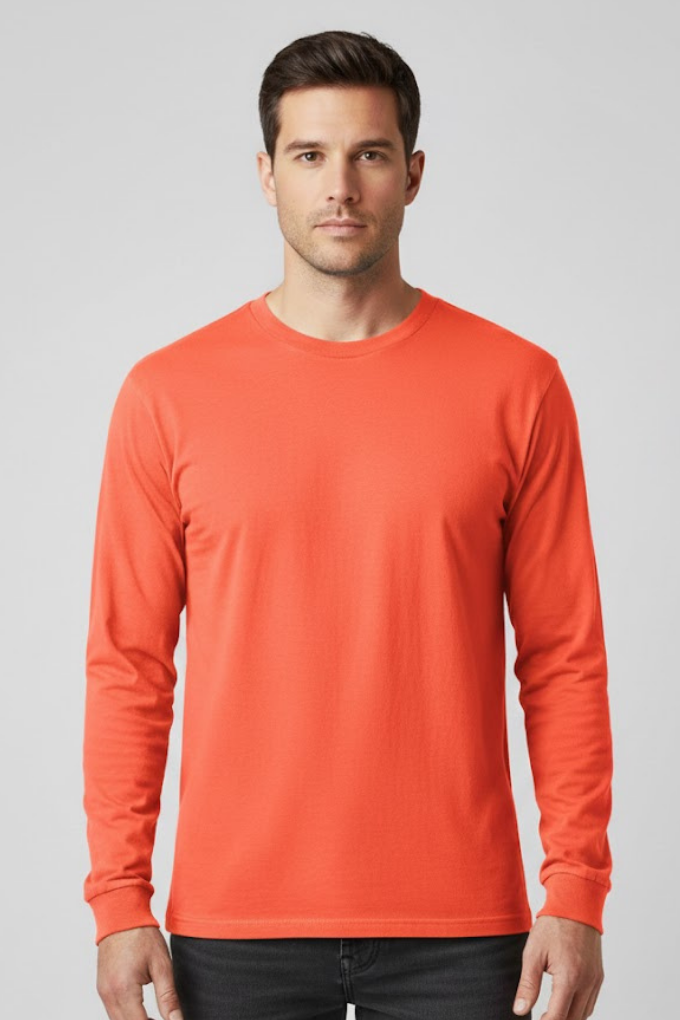 Neon Red Orange front