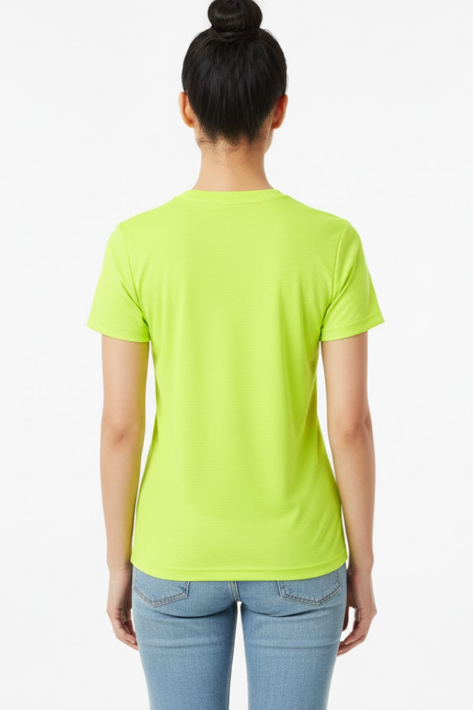 Neon Yellow back