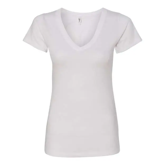 BELLA + CANVAS Women’s Relaxed Jersey V Neck Tee 6405